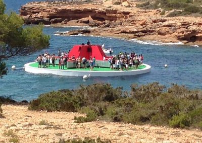 Ibiza - bar flottant - 2014