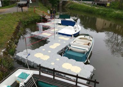 Base de location pour bateaux électriques – Canal de Berry – Audes – 2019