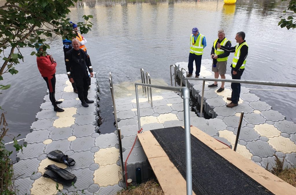 Sortie d’eau pour le Triathlon de Fermoy, Irelande