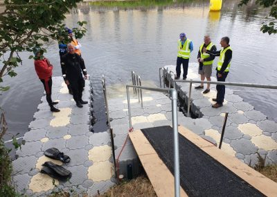 Sortie d’eau pour le Triathlon de Fermoy, Irelande