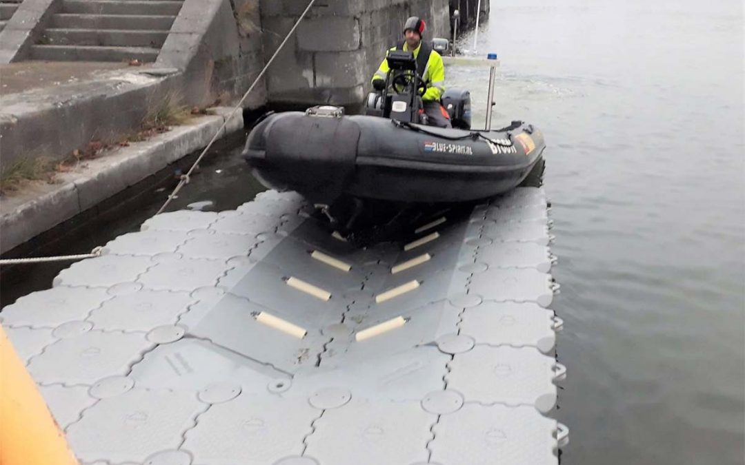 Base à bateau 6 m x 2,5 m pour la direction du Port d’Anvers – Anvers – 2018