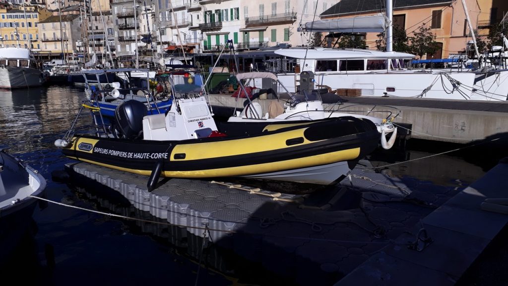 MARINEFLOOR - BASE A BATEAU - SAPEURS-POMPIERS DE HAUTE CORSE - BASTIA - 2022 - 05