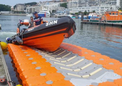 Dock flottant pour la SNSM de Boulogne Sur Mer