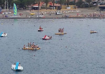 MARINEFLOOR - Baignade - Ponton de baignade - Banyuls - 2015