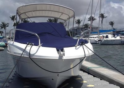 Base à bateau 6 m x 2,5 m – Saint-François – Guadeloupe – 2015