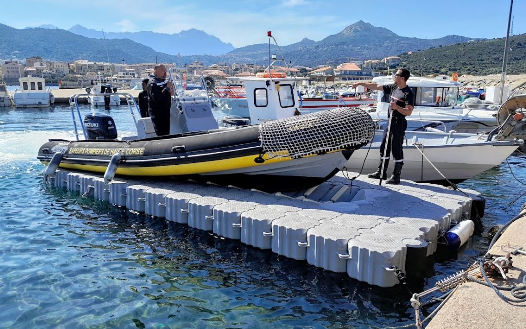 Nouveau Ber flottant pour le SDIS Ile Rousse