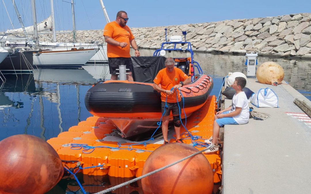 Base à Bateau pour SRA 7.50 Zodiac MilPro – SNSM Bastia – 2023