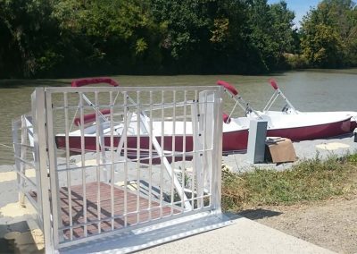 MARINEFLOOR - ponton pour bateau électrique - Béziers - 2017