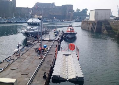 Base à bateau 6,5 m x 2,5 m – Gendarmerie Maritime – Brest – 2017