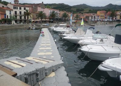 MARINEFLOOR - ponton de baignade et ponton d'amarrage - Collioure - 2019