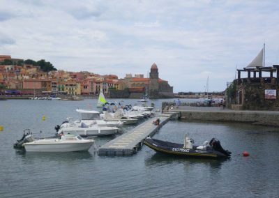 MARINEFLOOR - ponton de baignade et ponton d'amarrage - Collioure - 2019