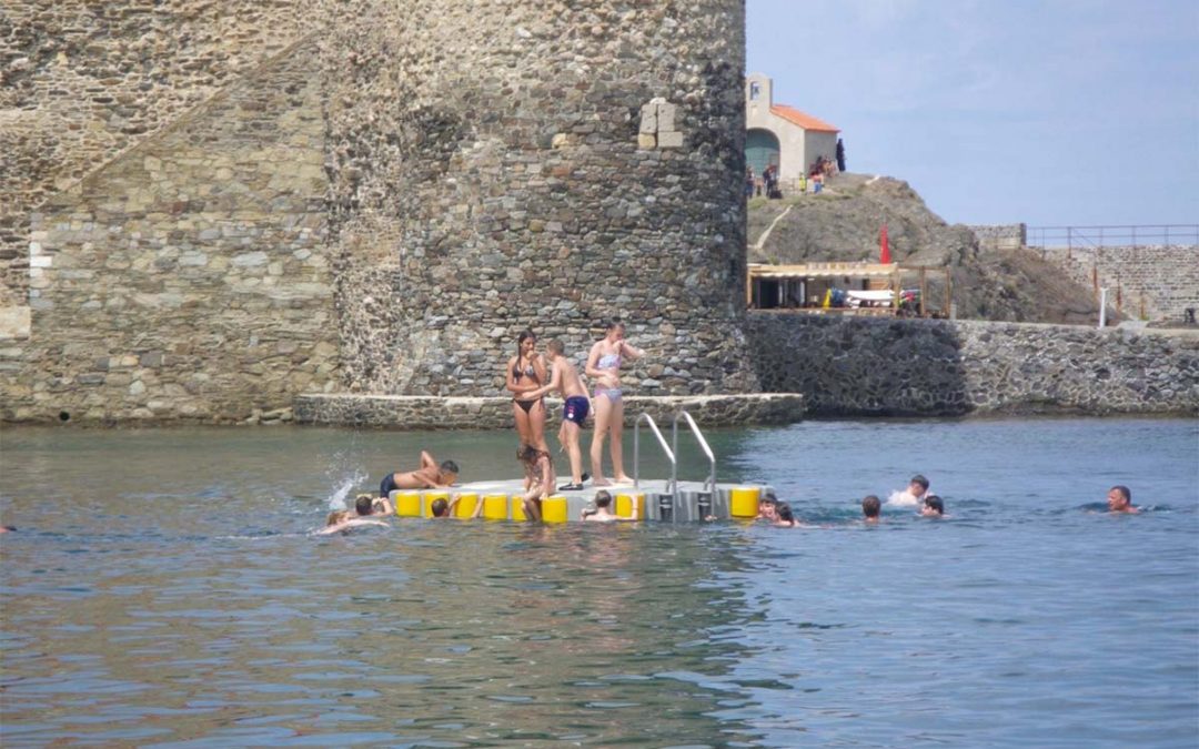 Ponton de baignade – Collioure – 2016