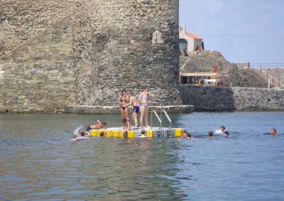 MARINEFLOOR - ponton de baignade et ponton d'amarrage - Collioure - 2019