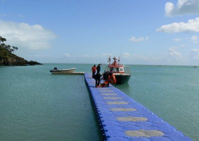 MARINEFLOOR - ponton de mer - Cancale - 2008