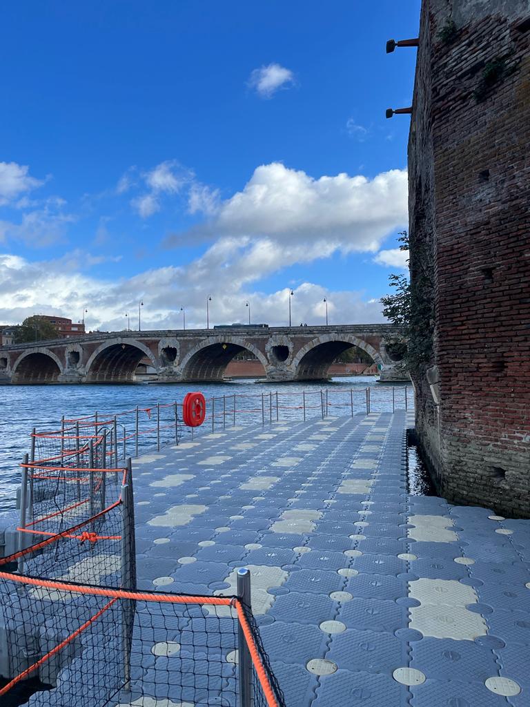 MARINEFLOOR - ESEAC - Ponton de travail - Renovation Pont Toulouse - 2023 - 09