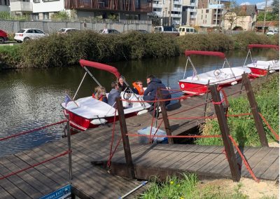 Ponton de location d’embarcations touristiques – Les P’tits Bateaux – Rennes – 2022