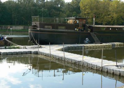 MARINEFLOOR - ponton fluvial - Ittre - Belgique - 2011