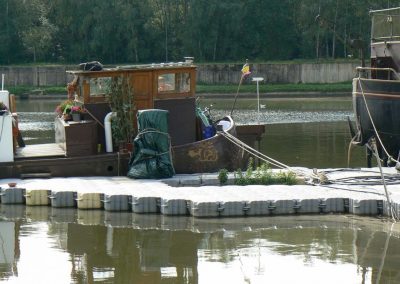 MARINEFLOOR - ponton fluvial - Ittre - Belgique - 2011