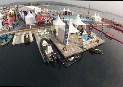 Ponton portuaire – Salon Nautique Les Nauticales – La Ciotat – 2016