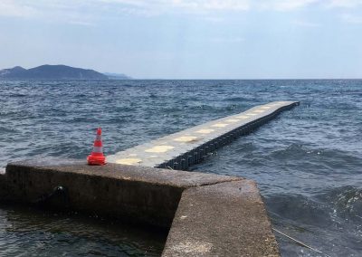 MARINEFLOOR - ponton de mer pour un tournage de film - La Ciotat - 2018