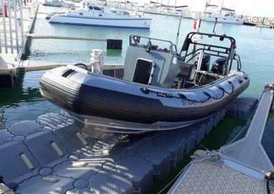 Base à bateau 6 m x 2,5 m – Pompiers – La Grande Motte – 2018