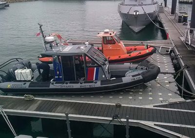 Base à bateau 8 m x 3,5 m – Sapeurs Pompiers – La Rochelle – 2018