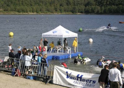 MARINEFLOOR - Championnat de Jet ski - Lac de l'eau d'heure - Belgique - 2005