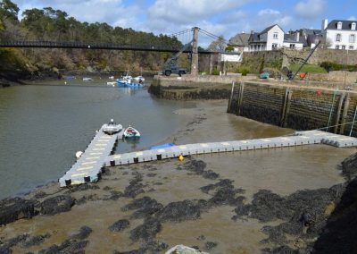 Ponton d’embarquement – Port du Bono – Le Bono – 2018