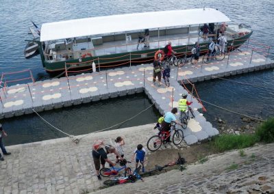 MARINEFLOOR - Ponton fluvial d'embarquement - Le Toureil - Loire - 2014