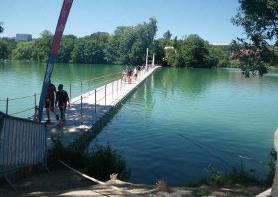 Passerelle flottante Re Lyon Nous, Lyon – 2017