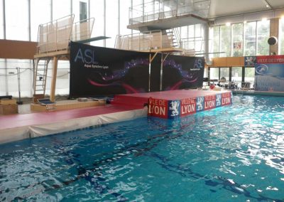 MARINEFLOOR - piscine de Vaise - championnats de natation - Lyon - 2017