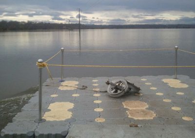 MARINEFLOOR - ponton - BTP - Marais d'Orx - 2013