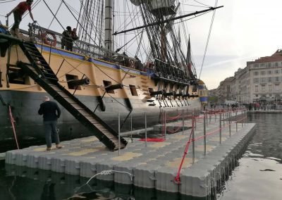 MARINEFLOOR - ponton d'embarquement - Marseille - 2018