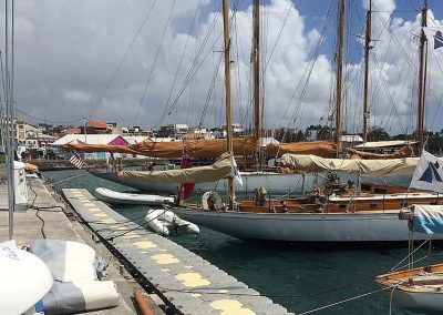 Ponton d’embarquement Panerai CUP – Fort de France – Martinique – 2015