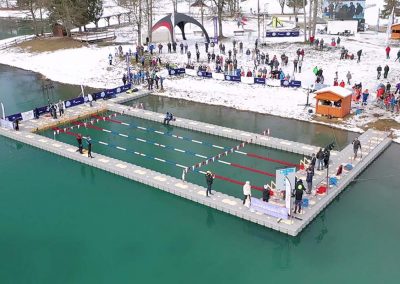 MARINEFLOOR - Nage dans l'eau glacée - Samoens - 2020