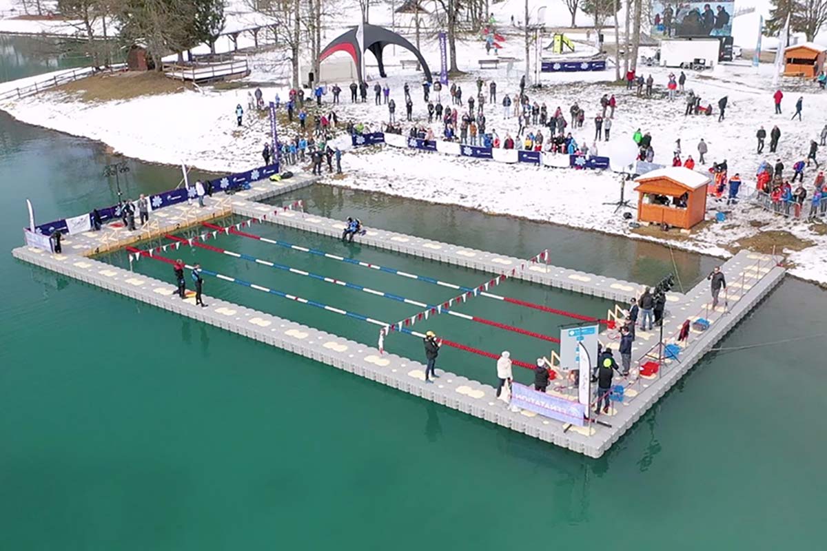 MARINEFLOOR - Nage dans l'eau glacée - Samoens - 2020