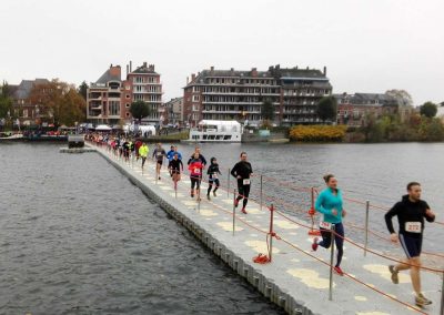 Pont flottant – Cross The River – Namur, Belgique – 2015