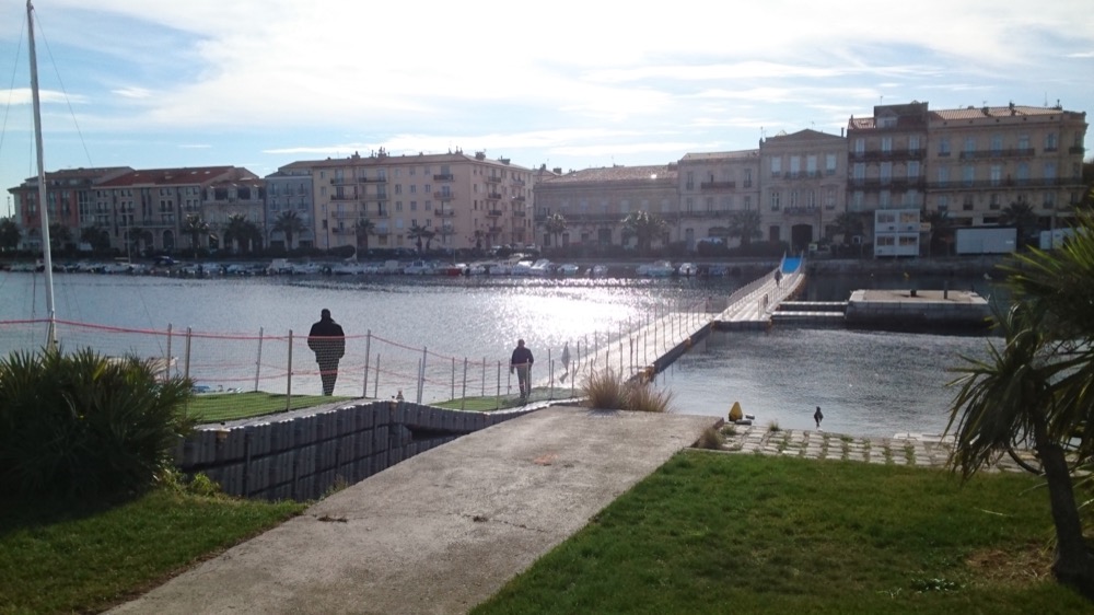 Passerelle piétonne ouvrante – Pont de la Gare – Sète – 2016