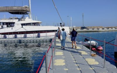 Aménagement portuaire pour le Salon du Refit à Canet en Roussillon