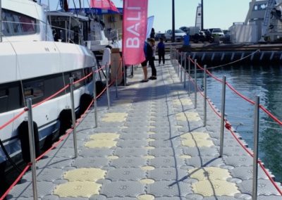 Ponton événementiel pour le Salon Nautique du Refit et de l’Occasion – Canet en Roussillon – 2023