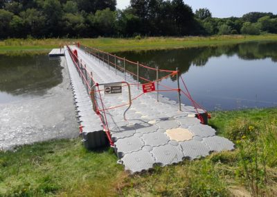 Passerelle flottante – Lac du Vioreau – Joué-sur-Erdre – 2022