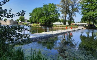 Une passerelle pour le château de Sully