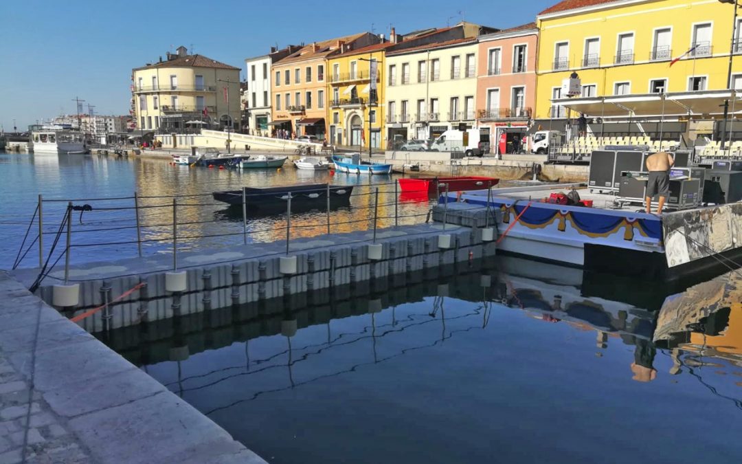 Passerelle d’accès – SetaSound – Sète – 2022