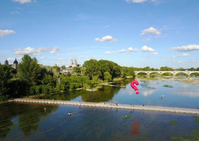 Passerelle flottante – Fête des Duits – Orléans – Depuis 2012