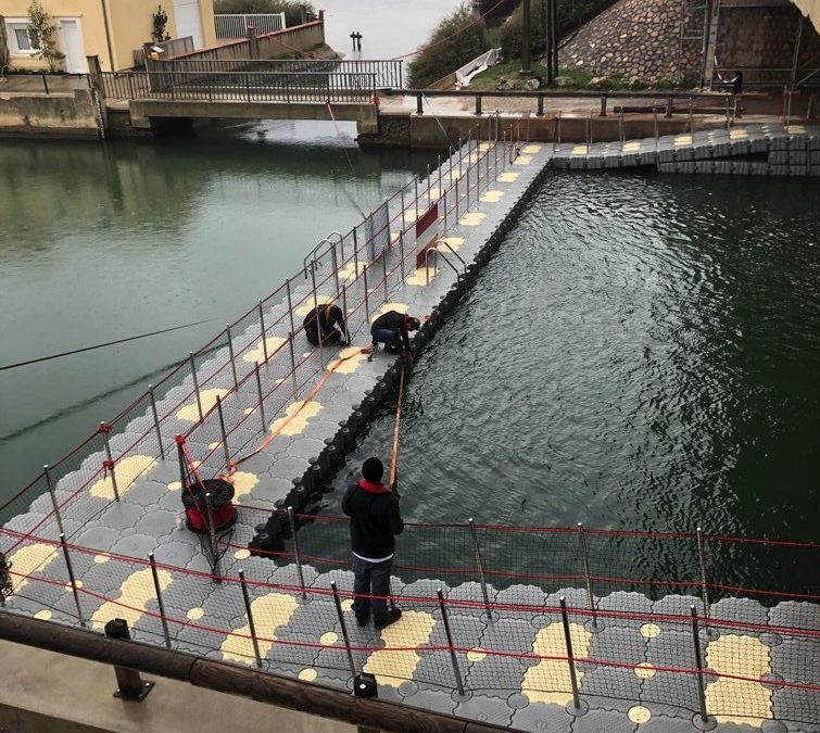 Passerelle événementielle – Marathon de Montpellier – Mauguio-Carnon – 2022