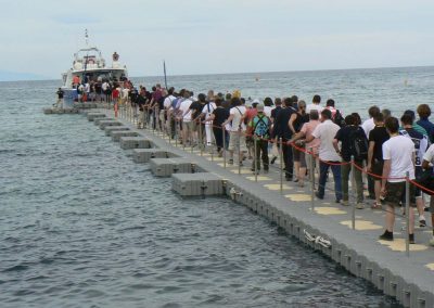 MARINEFLOOR - Bastia - ponton d'embarquement