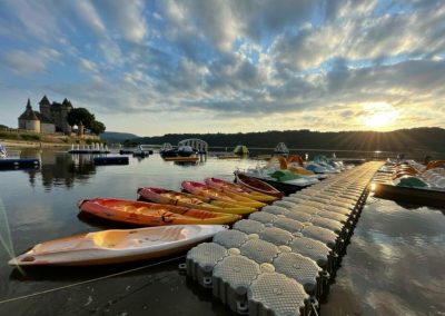 Ponton pour base de loisirs nautiques – Aqualoisirs – Auvergne