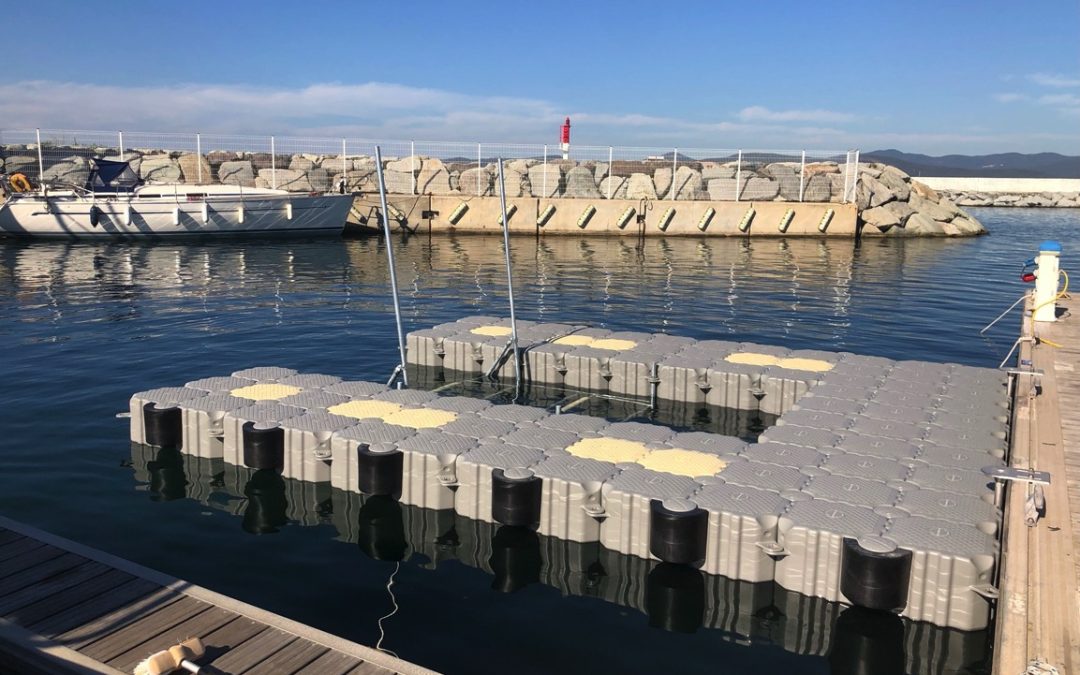 Ponton Sur mesure pour OverBoat – St Raphael – 2022