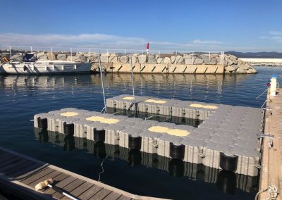 Ponton Sur mesure pour OverBoat –  St Raphael – 2022