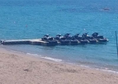 MARINEFLOOR - Ponton à jets - Base - Agosta Fun Beach - Molini - Corse - 2017